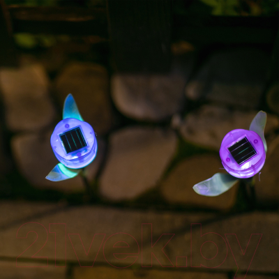 Светильник уличный Uniel Синий тюльпан USL-C-454/PT305 / UL-00004279