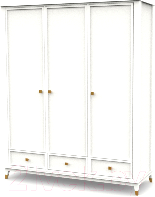 Шкаф Молодечномебель Nevada B3D3 / ВМФ-1925 - фото