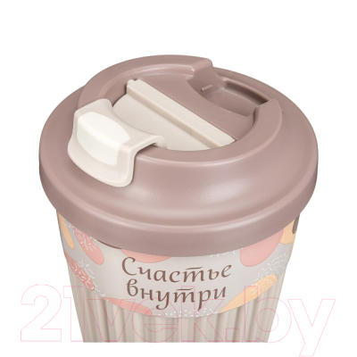 Многоразовый стакан Phibo Счастье 43327723451