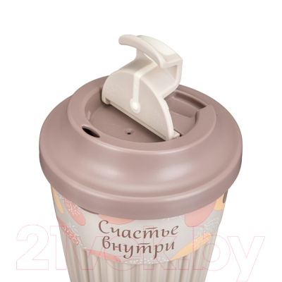 Многоразовый стакан Phibo Счастье 43327723451