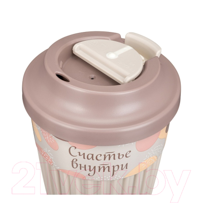 Многоразовый стакан Phibo Счастье 43327723451