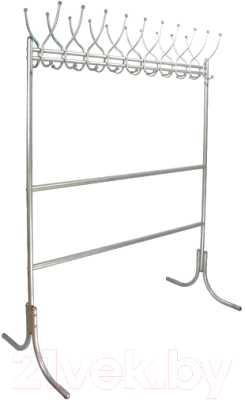 Вешалка для одежды Мебелик М 12 (металлик) - фото