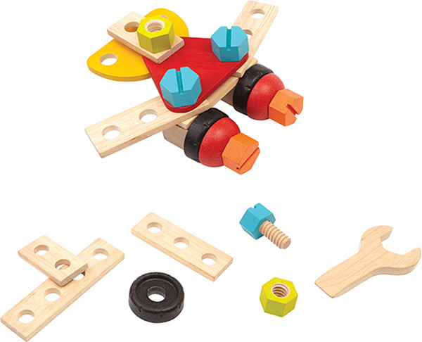 Конструктор Plan Toys Самолет / 5539