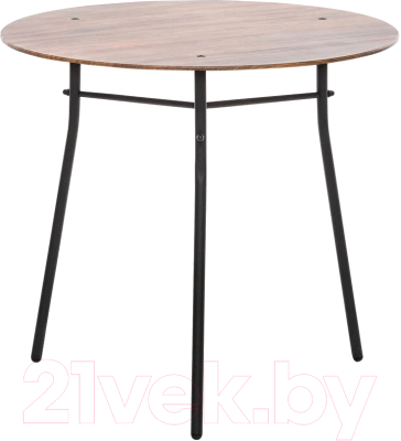 Журнальный столик Импэкс Калифорния Ники (дуб американский/черный) - фото