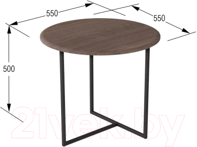 Журнальный столик Калифорния мебель Калифорния Альбано