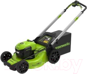 Газонокосилка электрическая Greenworks GD40LM48SPK4 / 2517407UB - фото