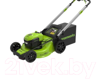 Газонокосилка электрическая Greenworks GD40LM48SPK4 / 2517407UB
