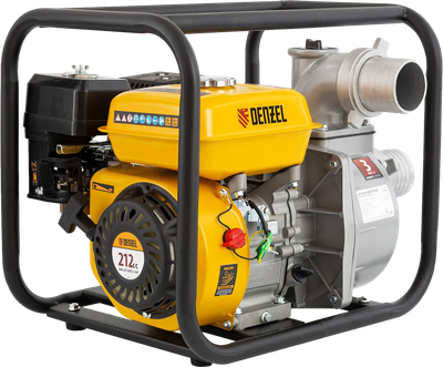 Мотопомпа Denzel Бензиновая PX-80 / 99202 - фото