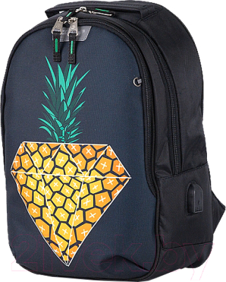 Школьный рюкзак Ecotope Kids Kids Ананас 057-22003/1-28-CLR - фото