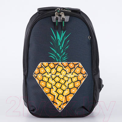 Школьный рюкзак Ecotope Kids Kids Ананас 057-22003/1-28-CLR
