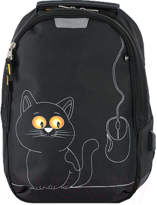 Школьный рюкзак Ecotope Kids Кот 057-22003/1-30-CLR - фото