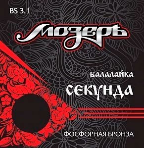 Струны для балалайки Мозеръ BS3.1 - фото