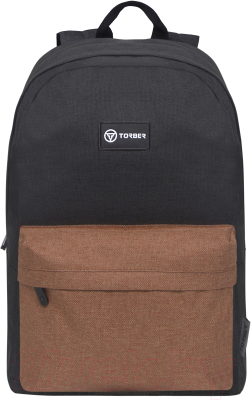 Рюкзак Torber Graffi / T8965-BLK-BRW (черный) - фото