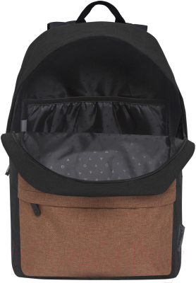 Рюкзак Torber Graffi / T8965-BLK-BRW (черный)