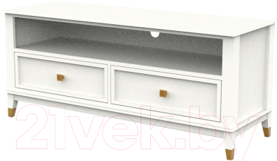 Тумба Молодечномебель Nevada ТВ B2N1 / ВМФ-1906 (дуб оксфорд) - фото