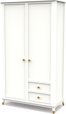 Шкаф Молодечномебель Nevada B2D2 / ВМФ-1923 - фото