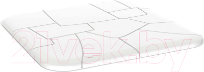 Обеденный стол Sheffilton SHT-TU14/TT30 83/83 (белый муар/белый)