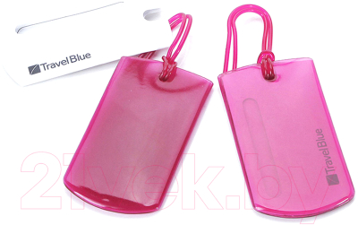 Багажная бирка Travel Blue Jelly ID Tag / 016_RED - фото