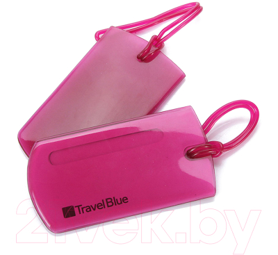 Багажная бирка Travel Blue Jelly ID Tag / 016_RED