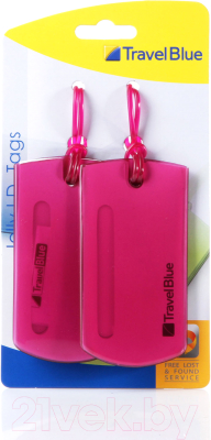 Багажная бирка Travel Blue Jelly ID Tag / 016_RED