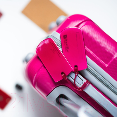 Багажная бирка Travel Blue Jelly ID Tag / 016_RED