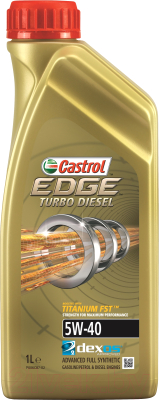 Моторное масло Castrol Edge Turbo Diesel 5W40 / 15BB03 - фото