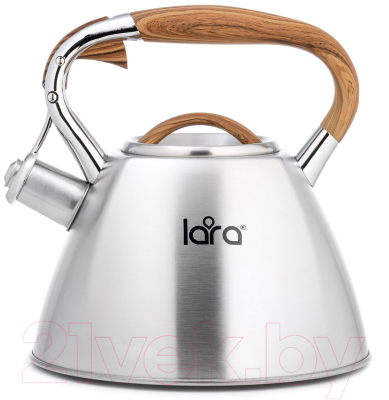 Чайник со свистком Lara LR00-66 (матовый) - фото