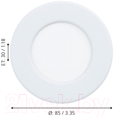 Точечный светильник Eglo Fueva 5 99131