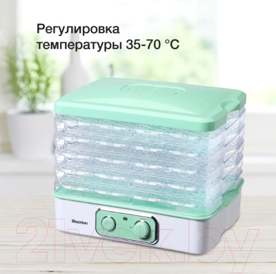 Сушилка для овощей и фруктов Blackton Bt FD1111 (белый/зеленый)