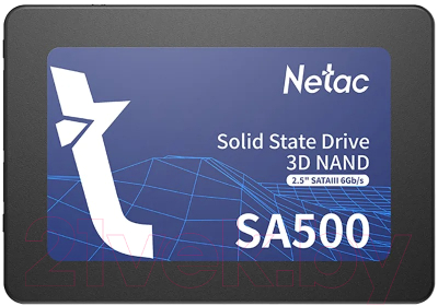 SSD диск Netac SA500 120GB (NT01SA500-120-S3X) - фото