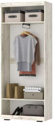 Шкаф Памир Соната ШСЗ-800 (крафт белый/антрацит)