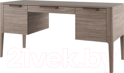 Письменный стол Молодечномебель Enzo 2-х тумбовый B1D2 / ВМФ-2716 (дуб бостон) - фото