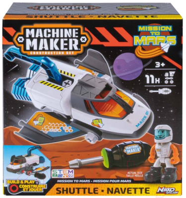 Игрушка-конструктор Nikko Machine Maker Шаттл 40091