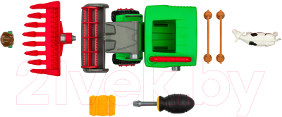 Игрушка-конструктор Nikko Farm Комбайн и аксессуары / 40082