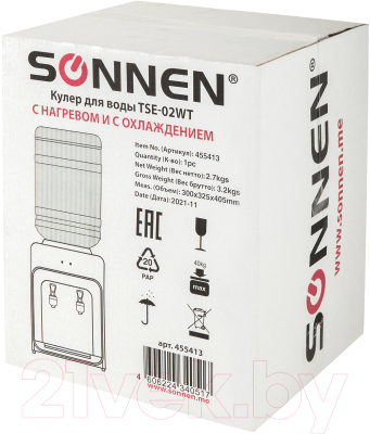 Кулер Sonnen TSE-02WT / 455413