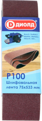 Набор шлифлент Диолд 90046007 - фото