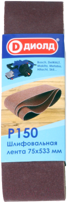 Набор шлифлент Диолд 90046008 - фото