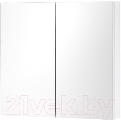 Шкаф с зеркалом для ванной Акваль Карина / ЕК.04.07.00.N - фото