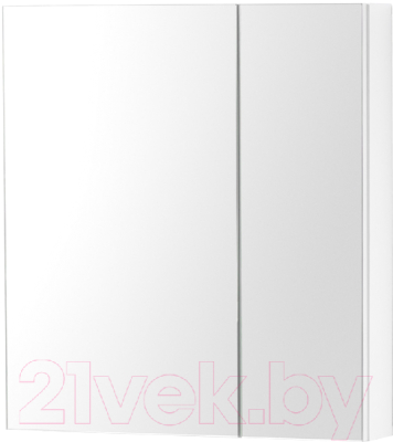 Шкаф с зеркалом для ванной Акваль Карина / ЕК.04.06.00.N - фото