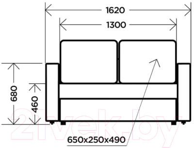 Диван Комфорт-S Джером