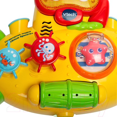 Игрушка для ванной Vtech Подводная лодка Веселые брызги / 80-516426