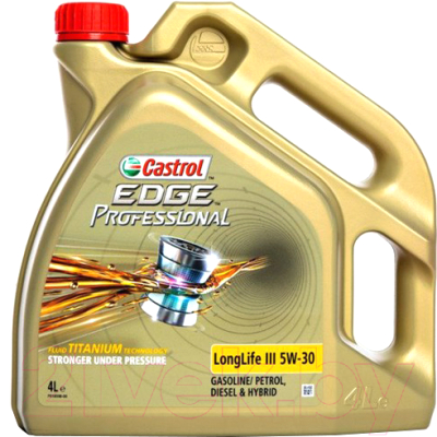Моторное масло Castrol Edge Professional LongLife III 5W30 - фото
