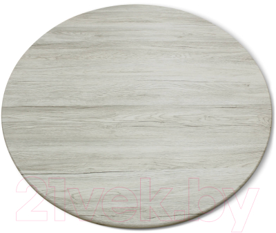 Обеденный стол Sheffilton SHT-TU2-1/90 МДФ (медный металлик/дуб верона белый)