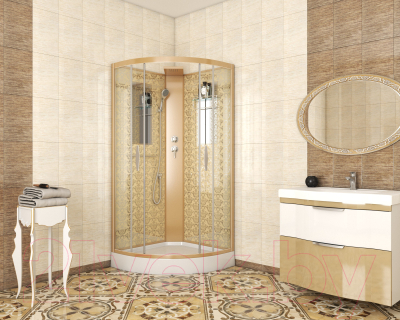 Душевая кабина Niagara NG-7715GBK 90x90x210