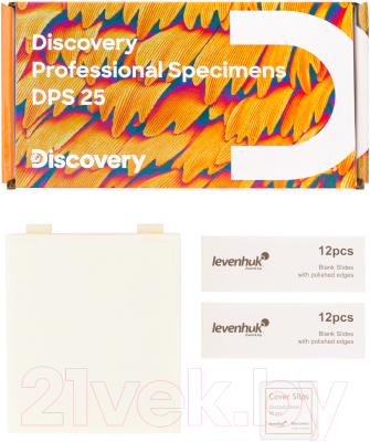 Набор микропрепаратов Levenhuk Discovery Prof DPS 25 / D78415