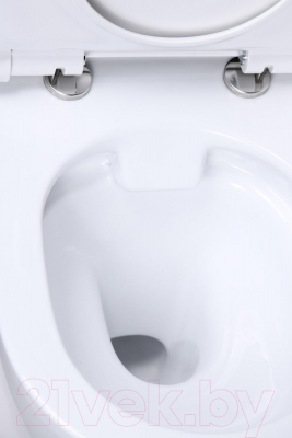 Унитаз подвесной Uptrend Caneo Rimless TR2196D (с сиденьем)