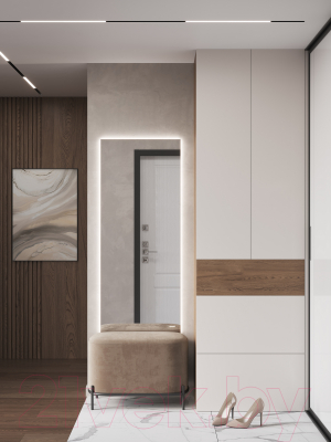 Зеркало Cersanit Eclipse Smart 50x125 / 64154 (с подсветкой)