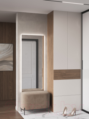 Зеркало Cersanit Eclipse Smart 50x125 / 64154 (с подсветкой)