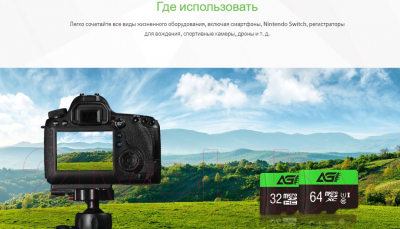 Карта памяти AGI MicroSD TF138 64GB (AGI064GU1TF138)