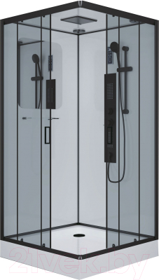 Душевая кабина Niagara NG-6901-01GQ BLACK 90x90x210 - фото
